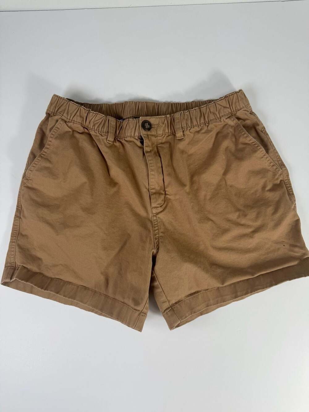 Chubbies Men's The Staples Regular Fit 5.5" Inseam Stretch Twill Shorts Khaki Si